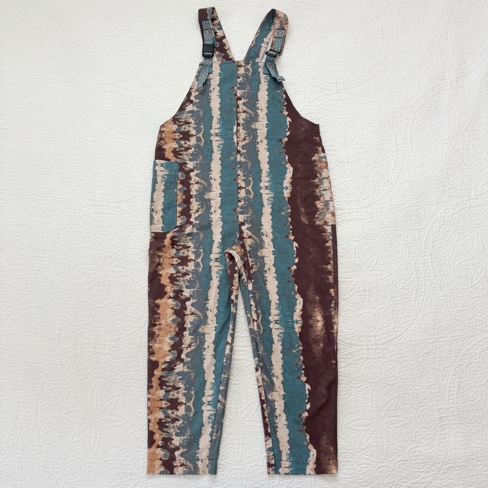 KAVU Women's San Blas Jumpsuit, Rocky Mountain Tie Dye Sz S